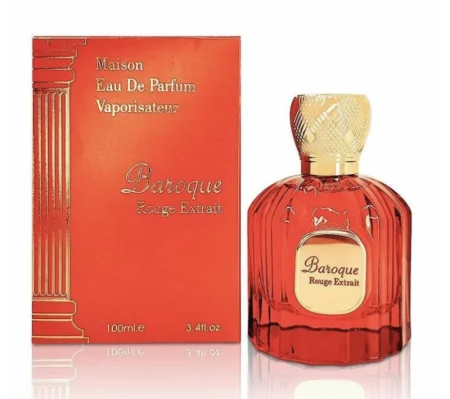 Perfume Baroque Rouge Extrait 100ml Eau de Parfum Maison Alhambra